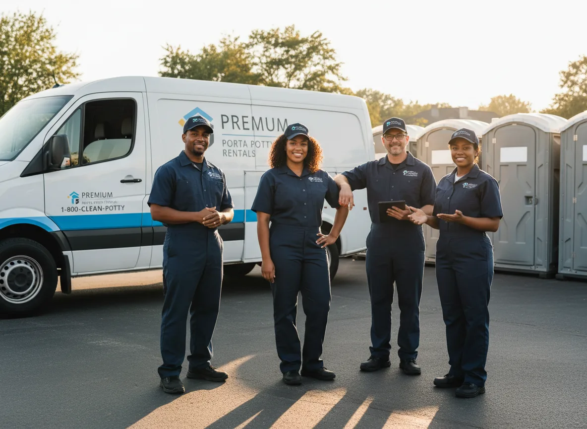 VIP Portable Toilets company in Forksville, PA